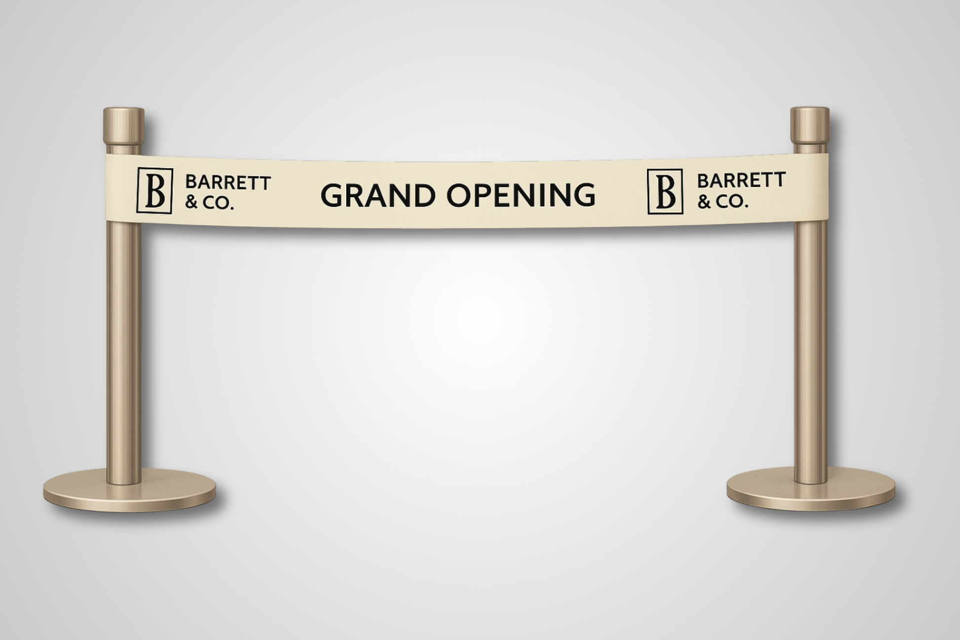 Et foto av Innvielsesbånd trykk fra JM Band®. Kjøp Bånd i Svart her.