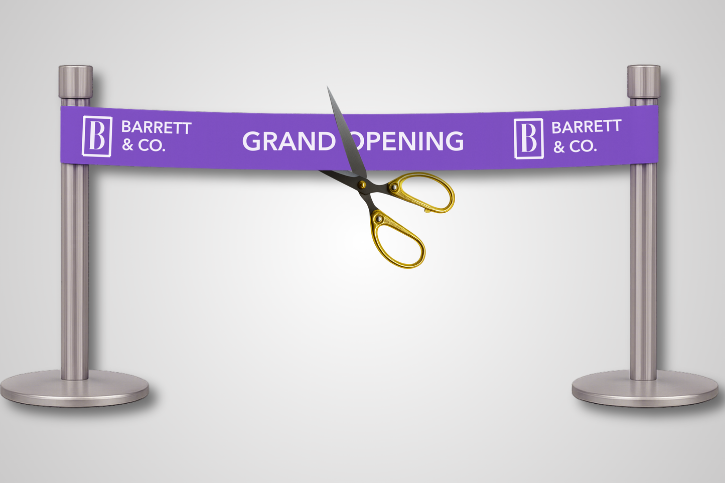 Et foto av Innvielsesbånd trykk fra JM Band®. Kjøp Bånd i Lilla her.