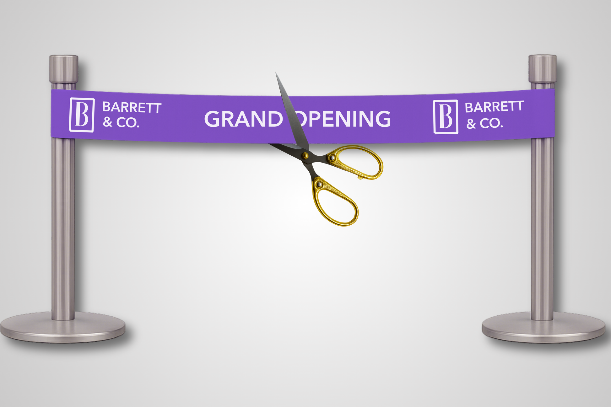 Et foto av Innvielsesbånd trykk fra JM Band®. Kjøp Bånd i Lilla her.