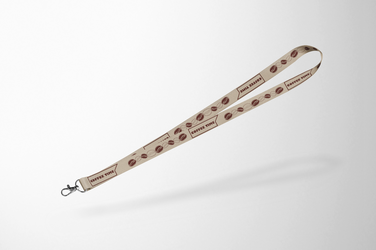 Et foto av Bomullsnøkkelbånd med 1-farge trykk fra JM Band®. Kjøp Nøkkelband i 20 mm her.