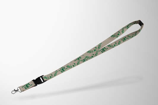 Hamp-Nøkkelsnore med Fargetrykk