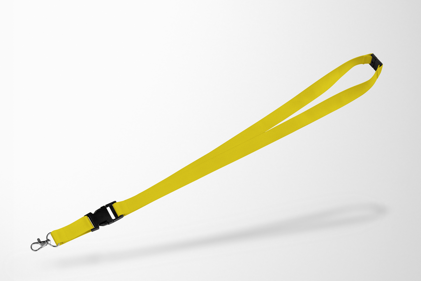 Et foto av Fargerike nøkkelbånd på lager fra JM Band®. Kjøp Nøkkelband i Gul her.