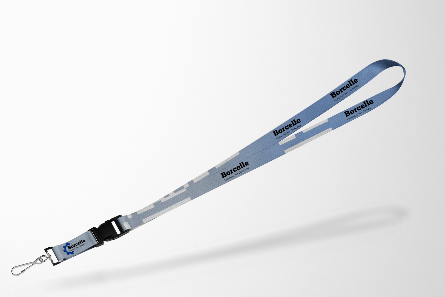 Et foto av Nøkkelsnore med Premiumlås fra JM Band®. Kjøp Nøkkelband med Quick-Release + Breakaway her.