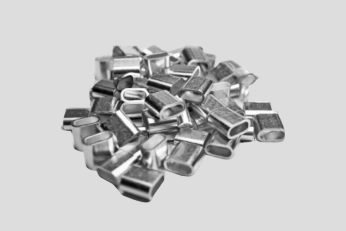 Dessverre en haug med Låser for Festival Armbånd av JM Band® på hvit bakgrunn.