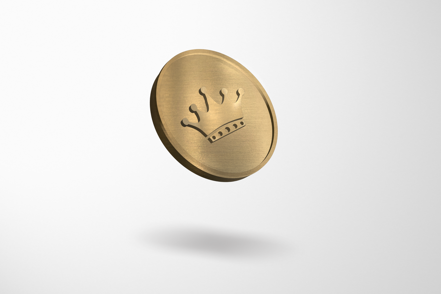 Et foto av Poletter metall preget - På lager fra JM Band®. Kjøp Poletter i 20,5 mm her.