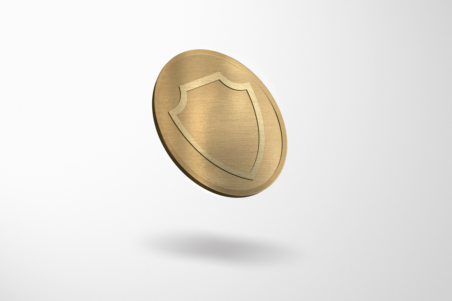 Et foto av Poletter metall preget - På lager fra JM Band®. Kjøp Poletter i 25,75 mm her.