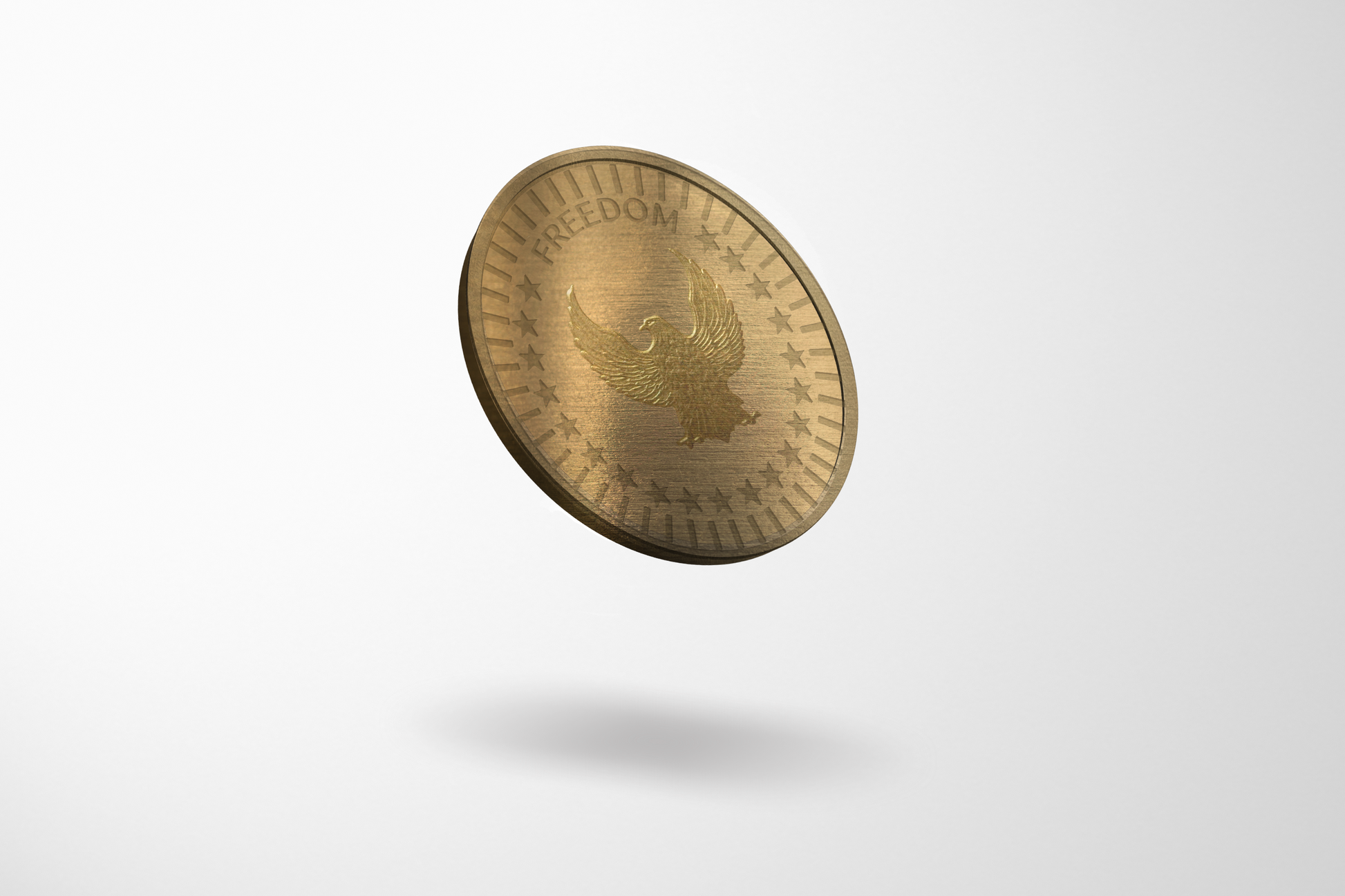 Et foto av Poletter metall preget - På lager fra JM Band®. Kjøp Poletter i 29 mm her.