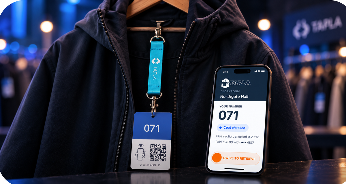 Digital garderobe for konserthus: Klar for siste ekstranummer
