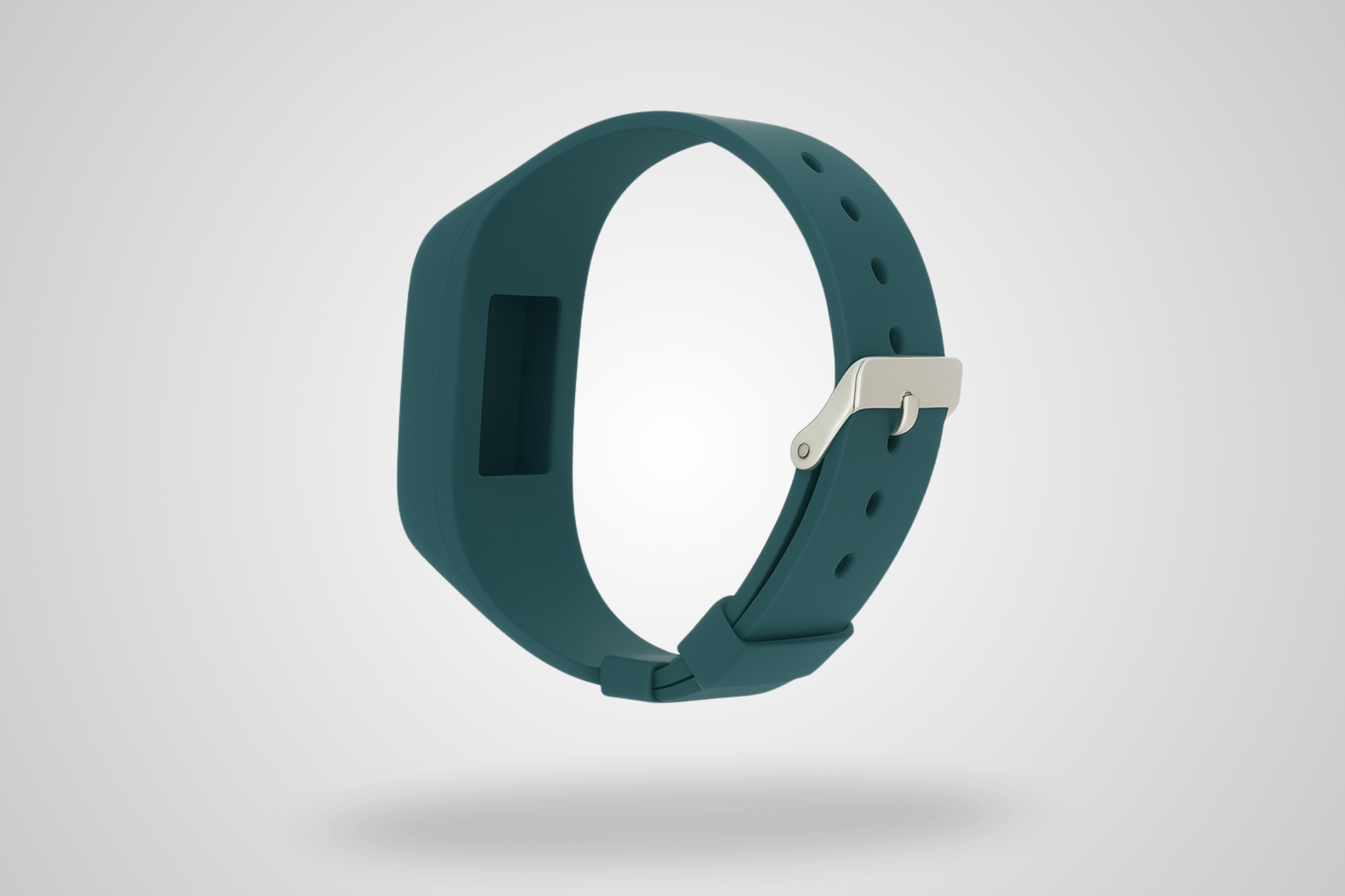 Et bilde av et silikonarmbånd kompatibelt med Axivity