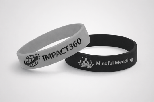 Pregede silikonarmbånd med fargefyll fra JM Band®