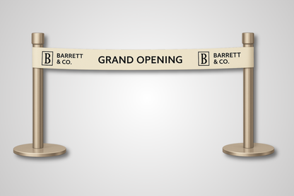 Et foto av Innvielsesbånd trykk fra JM Band®. Kjøp Bånd i Svart her.