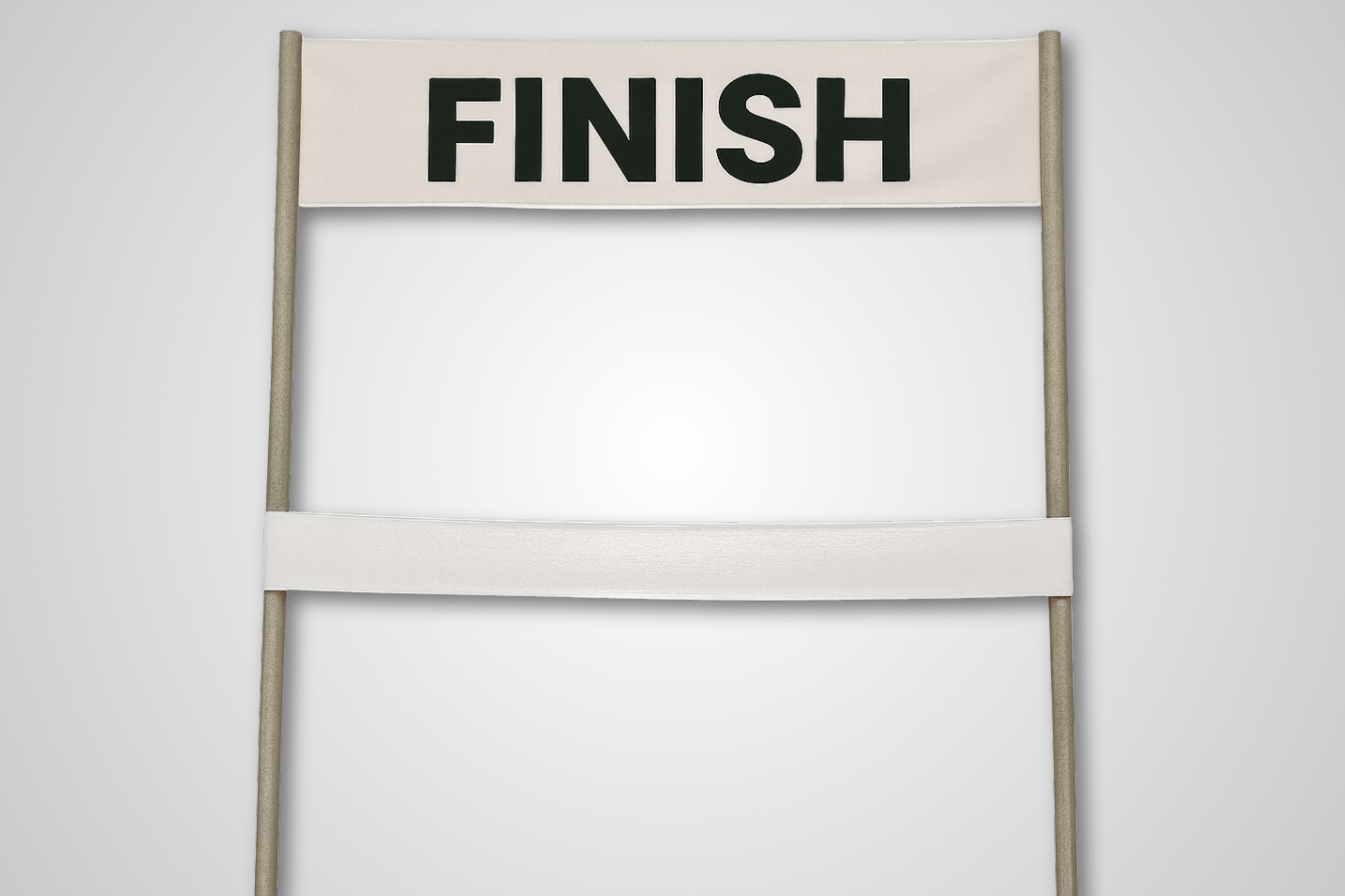 Et foto av Målgangsbånd i farger på lager fra JM Band®. Kjøp Bånd i Hvit her.