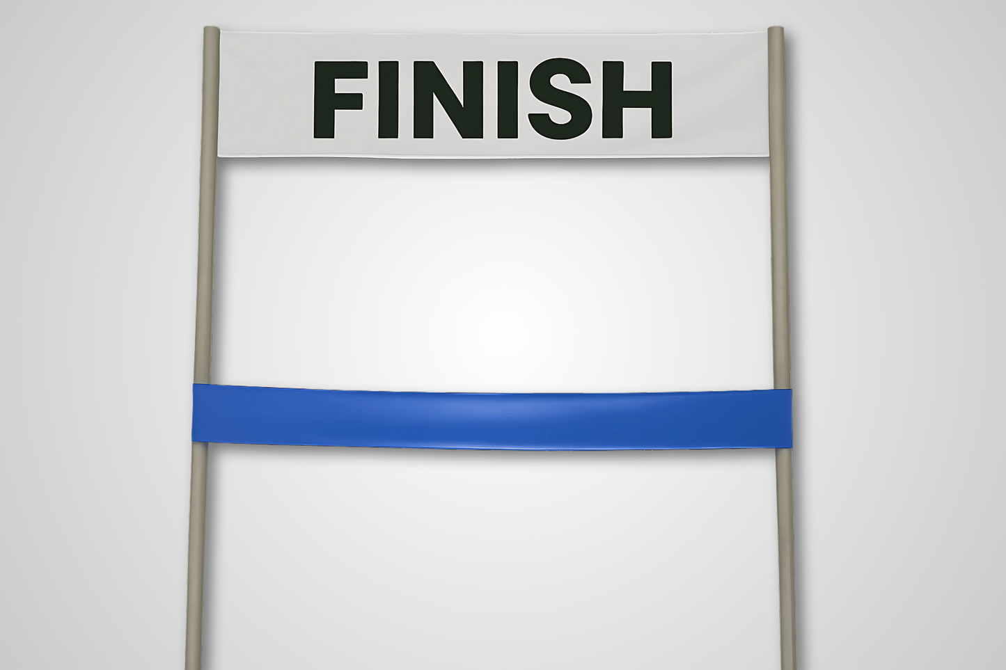 Et foto av Målgangsbånd i farger på lager fra JM Band®. Kjøp Bånd i Blå her.