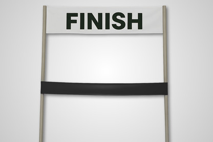 Et foto av Målgangsbånd i farger på lager fra JM Band®. Kjøp Bånd i Rosa her.