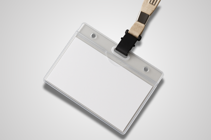 Et foto av Gjennomsiktige Kortholdere fra JM Band®. Kjøp Tilbehør i 86 X 54 Liggende her.