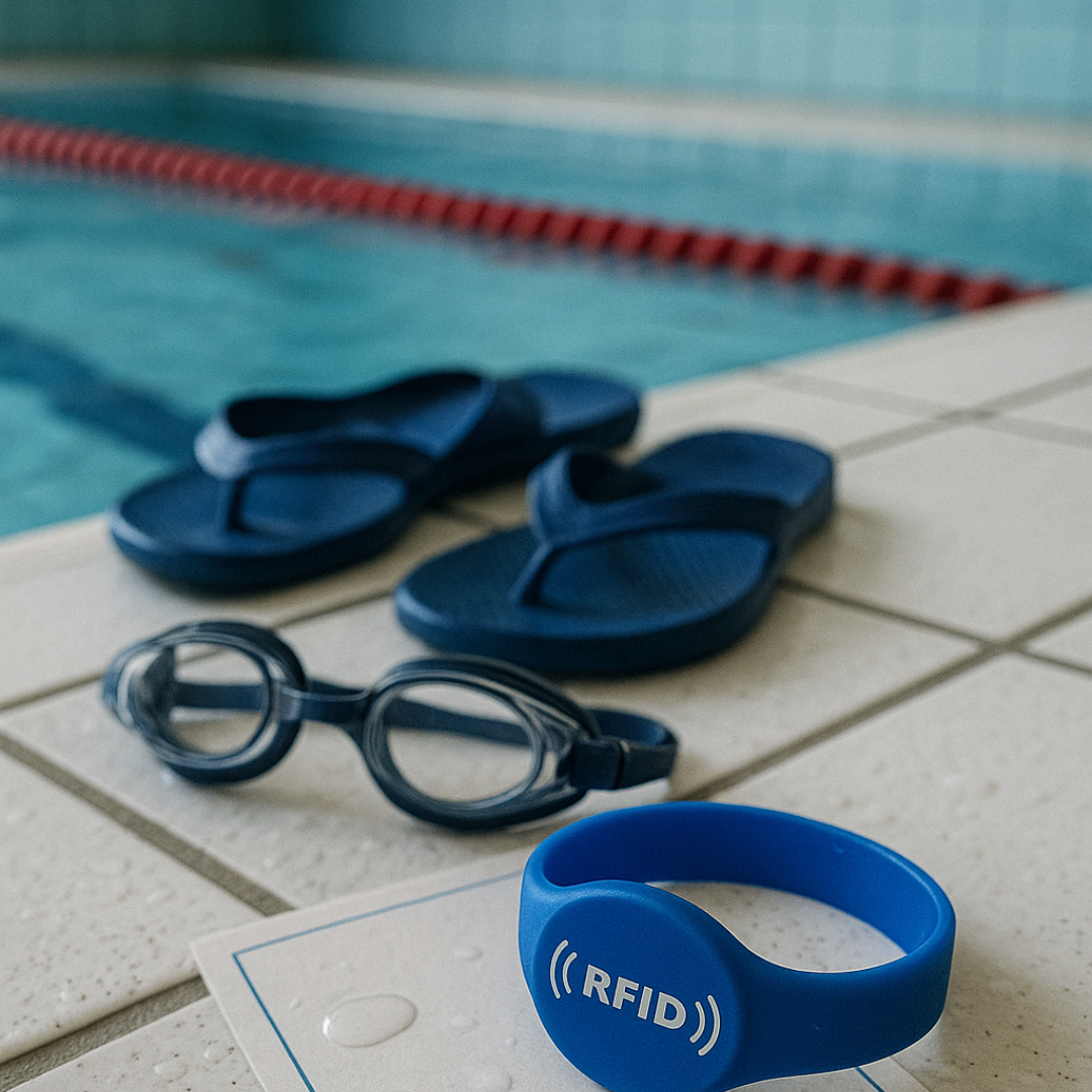 Et foto av RFID Silikon Armbånd (Fudan FM 1108) fra JM Band®. Kjøp Silikonarmbånd i 202 mm (Standard) her.