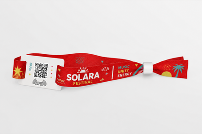 RFID Stoffarmbånd med trykk for festivaler
