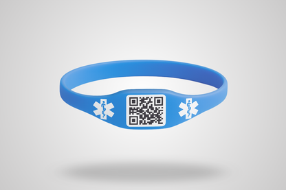 Kísillarmband með QR kóða