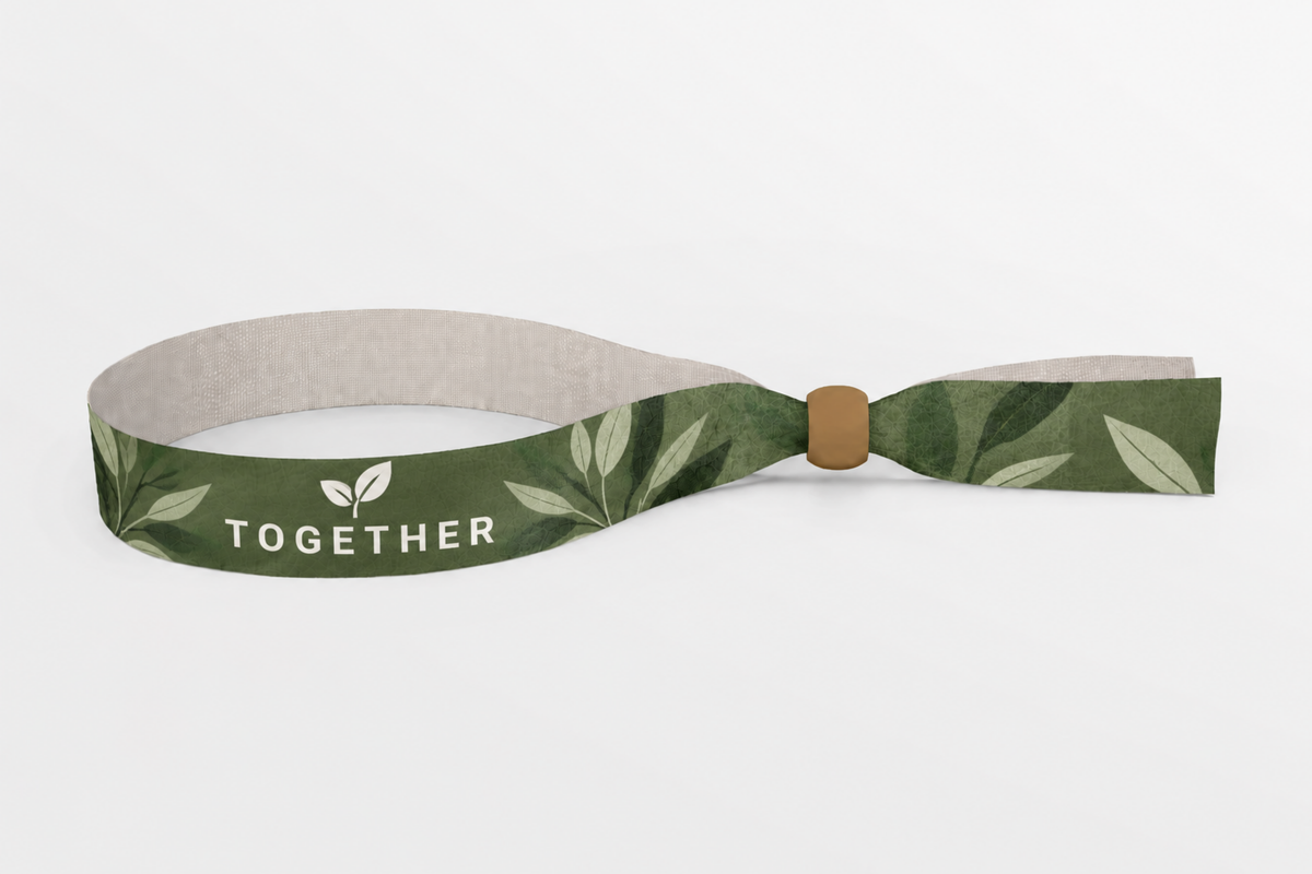 Efnaarmband rPET Litaprentun