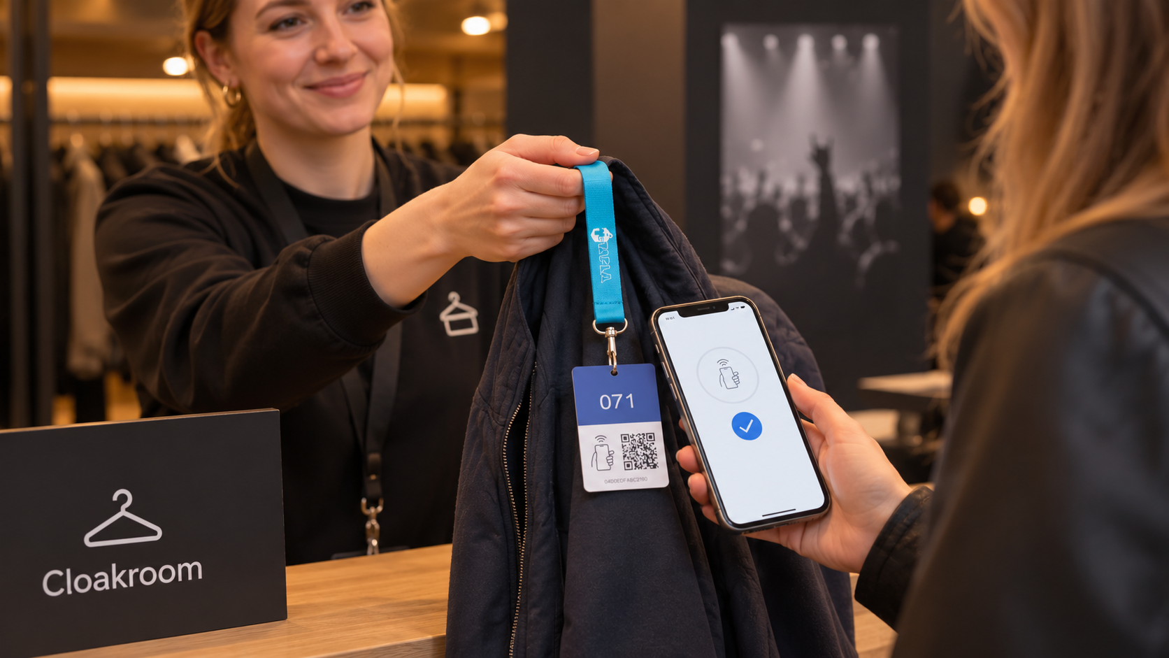 Digital garderobe for konserthus: Klar for siste ekstranummer
