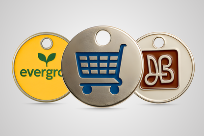 Tokens Metal Cart mynt